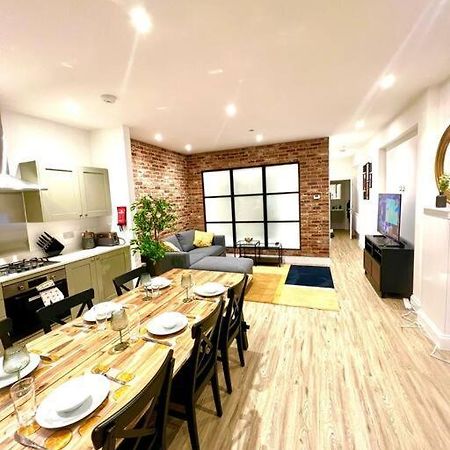Brand New Apt - Beach Breeze Spacious 1-Bedroom Apartment With Parking - Sleeps 4 Ppl- Internet Bournemouth Kültér fotó